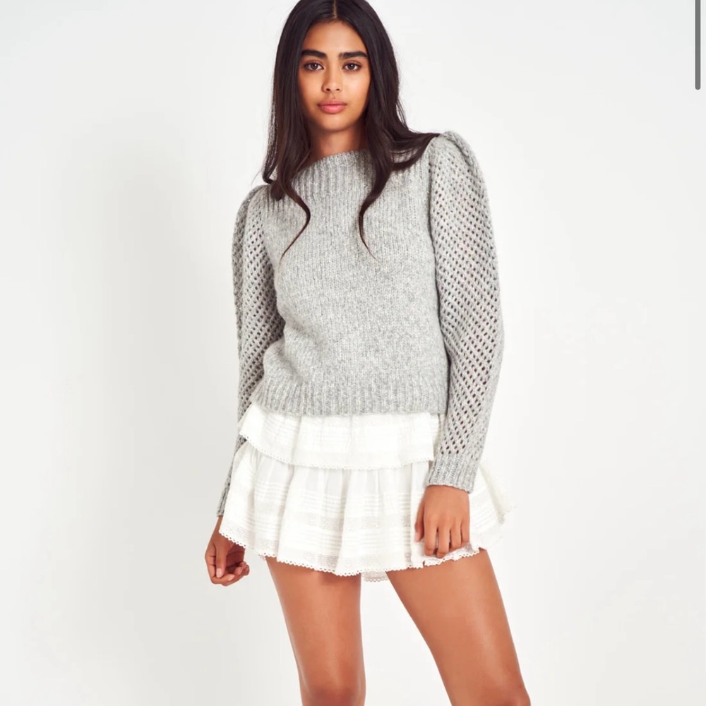LoveShackFancy Rosie Heritage Pullover Sweater M